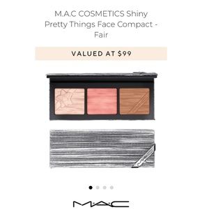 Face Compact SILVER 💋 Shiny Pretty Things